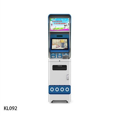 Samoobsługowy kiosk do opłacania rachunków za usługi komunalne